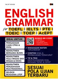 English grammar for toefl, ielts, pte,toeic, toep, acept