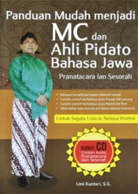 Panduan mudah menjadi MC dan ahli pidato bahasa jawa