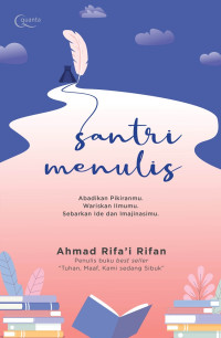 Santri menulis