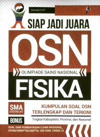 Siap jadi juara osn fisika sma sederajat